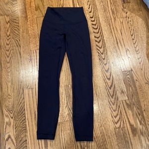 Lululemon black leggings size 0
